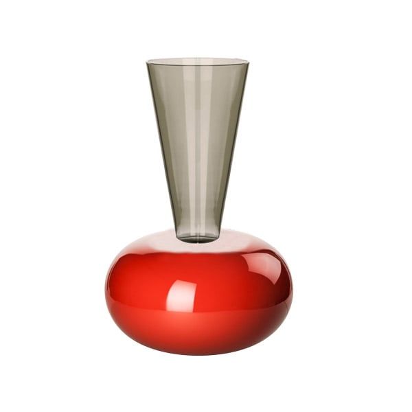 VENINI Vaso Puzzle (Ettore Sottsass) Corallo/Talpa Ed.Limitata 27 CM – H 40 CM 787.20