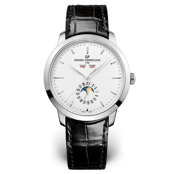 GIRARD PERREGAUX 1966 Full Calendar 40 MM 49535-11-131-BB60