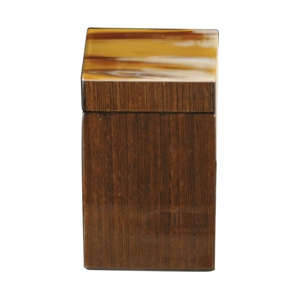ARCAHORN Contenitore In Corno Chiaro E Wenge'  1276C