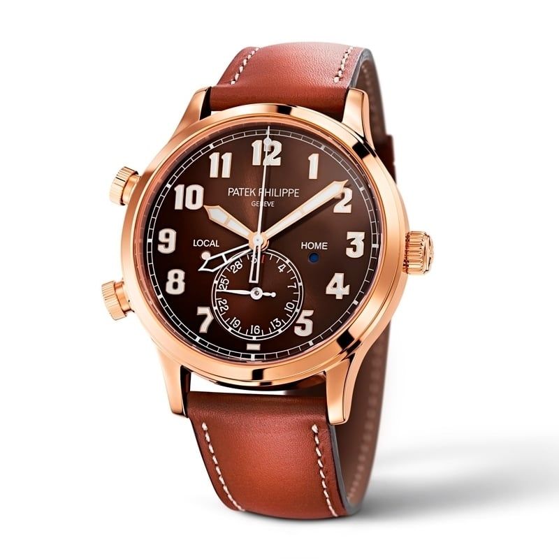 PATEK PHILIPPE Complicazioni "Calatrava Pilot Travel Time" 42 MM 5524R-001