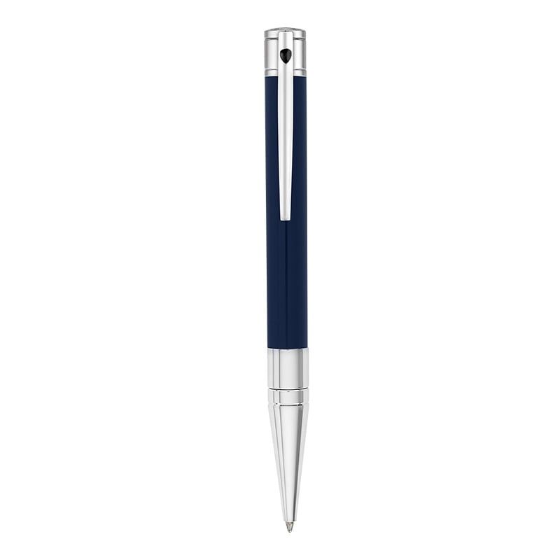 S. T. DUPONT Penna A Sfera D-Initial Blu / Cromo  265205