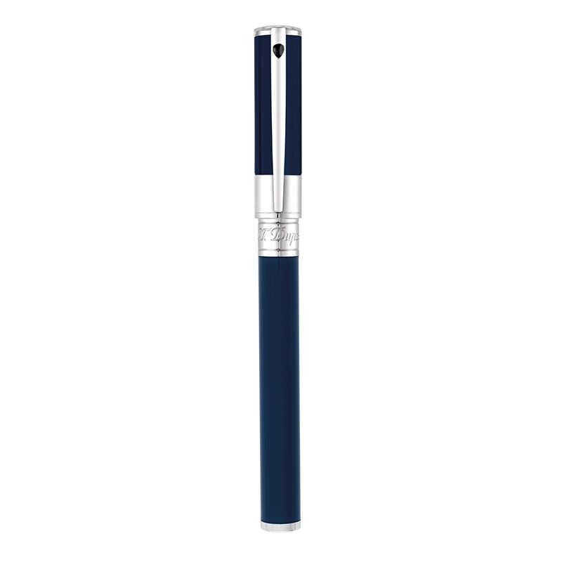S. T. DUPONT Penna Roller D-Initial Blu / Cromo  262205