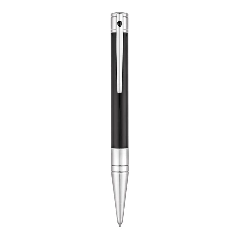S. T. DUPONT Penna A Sfera D-Initial Nero / Cromo  265200