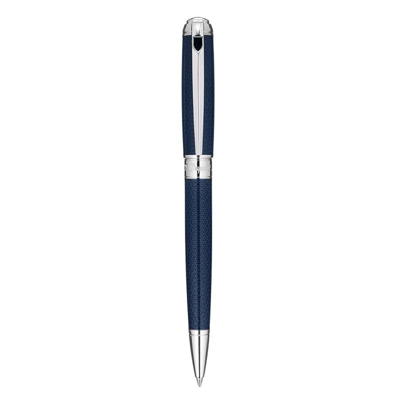 S. T. DUPONT Penna A Sfera Media Line D Lacca Blu / Palladio  415104M