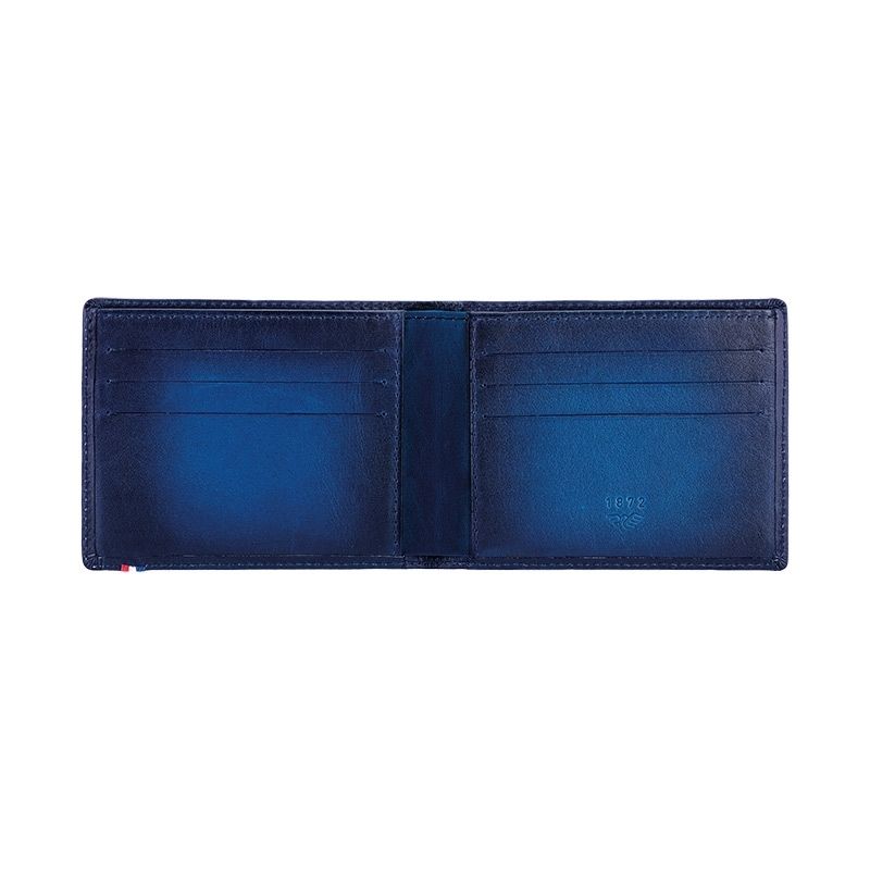 S. T. DUPONT Portafoglio Pelle Blu  190410