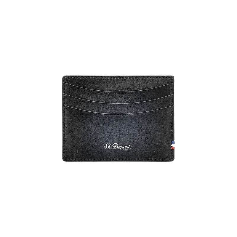 S. T. DUPONT Portacarte Pelle Nera  190442