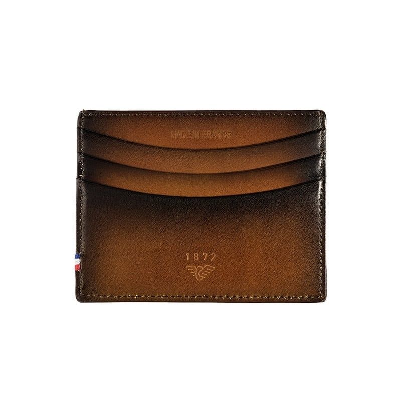 S. T. DUPONT Portacarte Pelle Marrone  190402