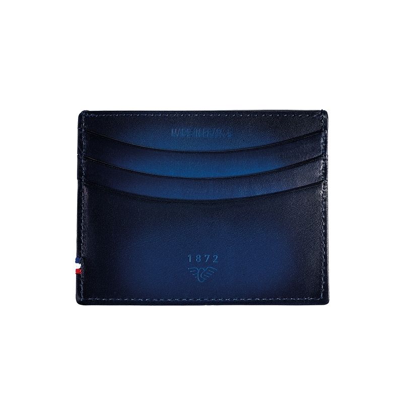 S. T. DUPONT Portacarte Pelle Blu  190412