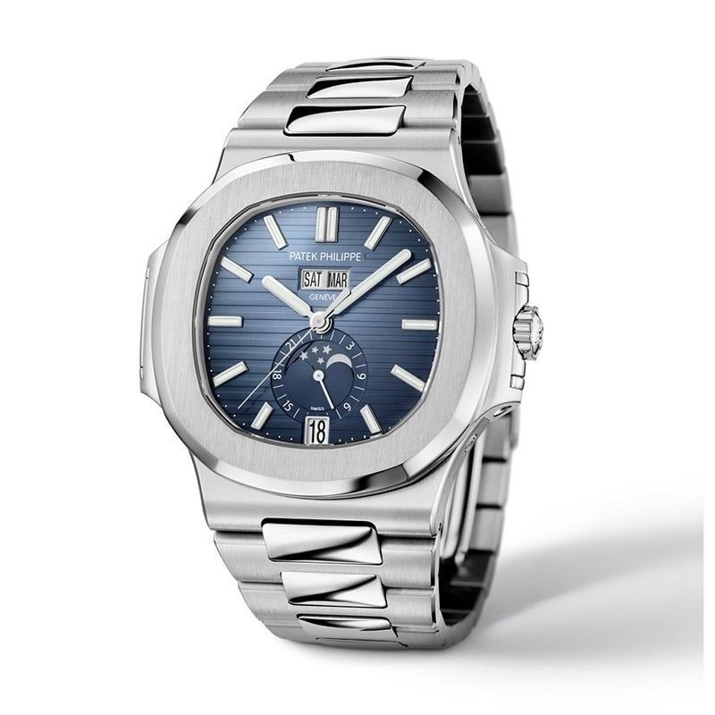 PATEK PHILIPPE Nautilus "Calendario Annuale, Fasi Lunari" 40.5 MM 5726/1A-014