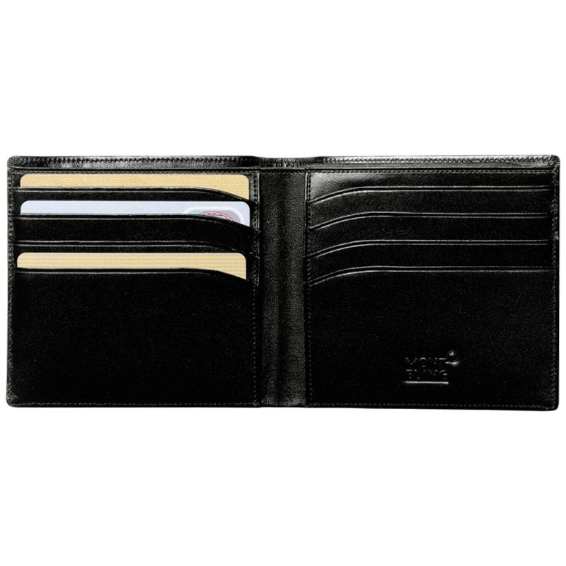 MONTBLANC Portafoglio Meisterstück 8 Scomparti Nero  7163