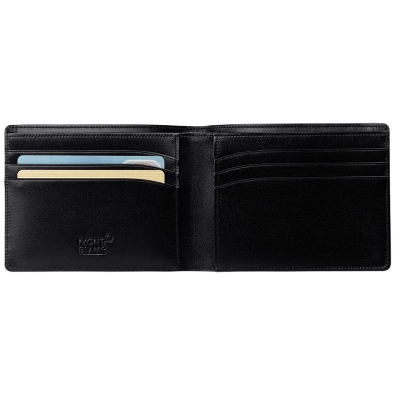 MONTBLANC Portafoglio Meisterstück 6 Scomparti Nero  14548
