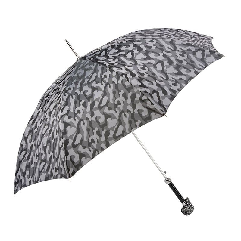 PASOTTI Ombrello Da Uomo Lux Mimetico Grigio  478*11780145**W333N
