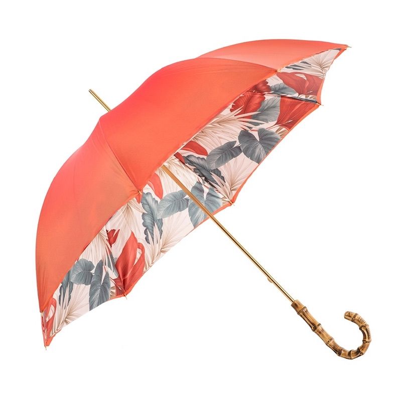 PASOTTI Ombrello Da Donna Flower Arancio Cangiante Interno Tropicale Arancio  189*CANG-1*5Z066/4*Z20
