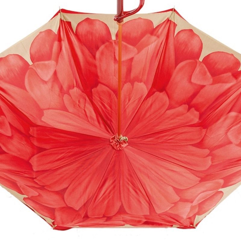 PASOTTI Ombrello Da Donna Flower Rosso Interno Petalo Rosso  189*26*21065-21*A