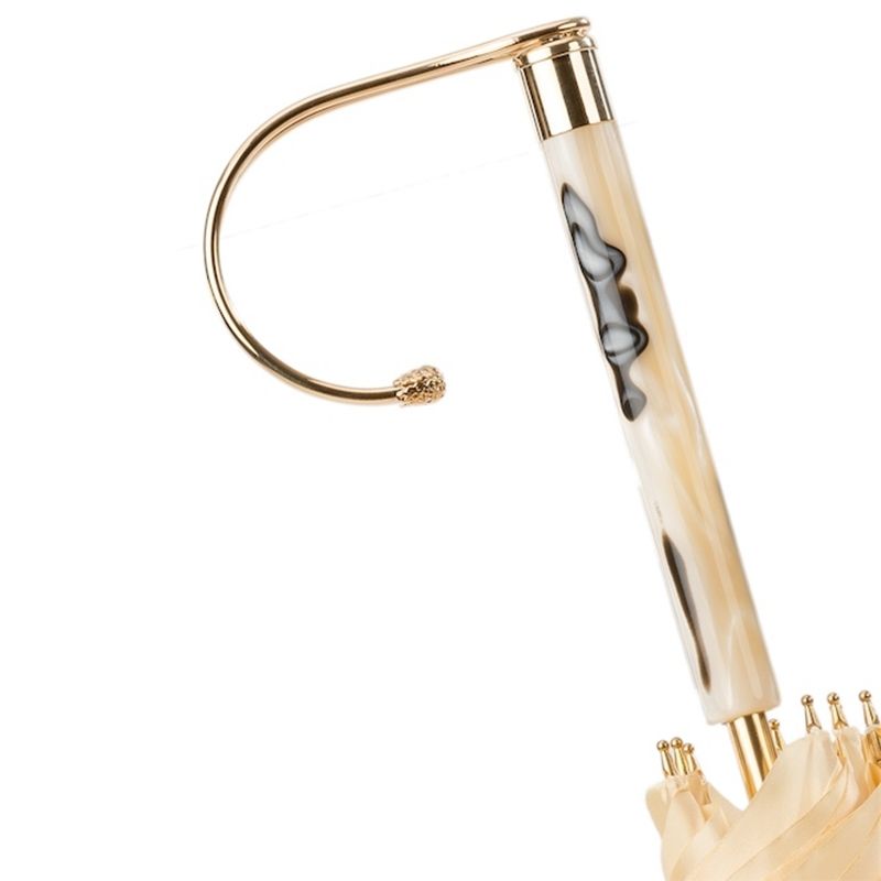 PASOTTI Ombrello Da Donna Lux Avorio Con Donne Stilizzate  222*300*T8