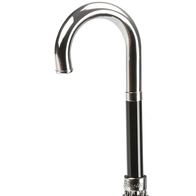 PASOTTI Ombrello Da Uomo Lux Nero Gessato  478*1094-1**M31