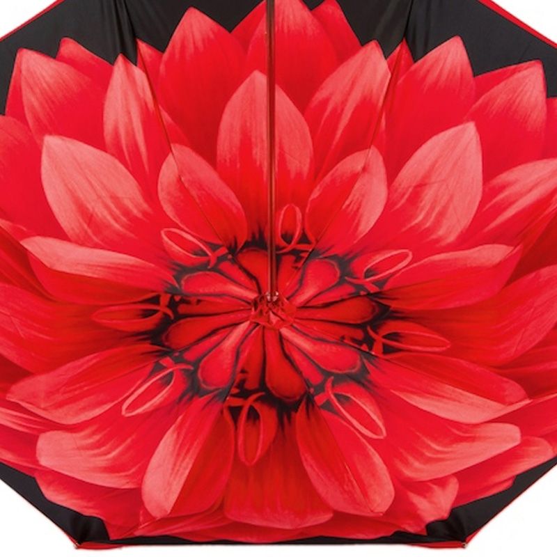 PASOTTI Ombrello Da Donna Flower Rosso Interno Dalia Rossa  189*26*21273-5*A