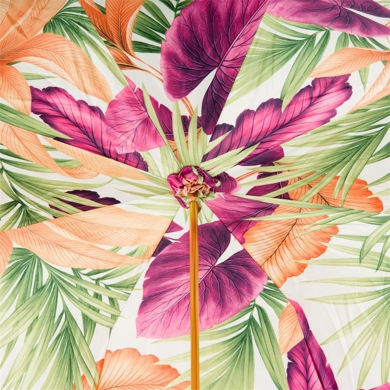 PASOTTI Ombrello Da Donna Flower Sfumato Fuxia Interno Foresta Fuxia  189*21284-18*55123274*G15