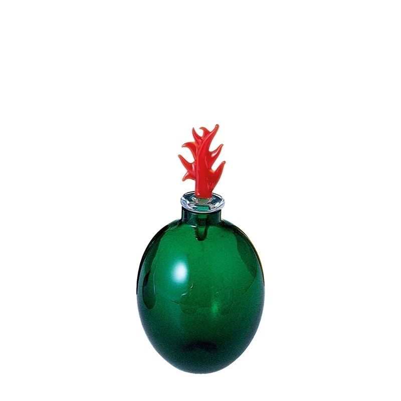 VENINI Vaso Monofiore Verde Mela 7.5 CM X H 10 + 6 CM 100.44