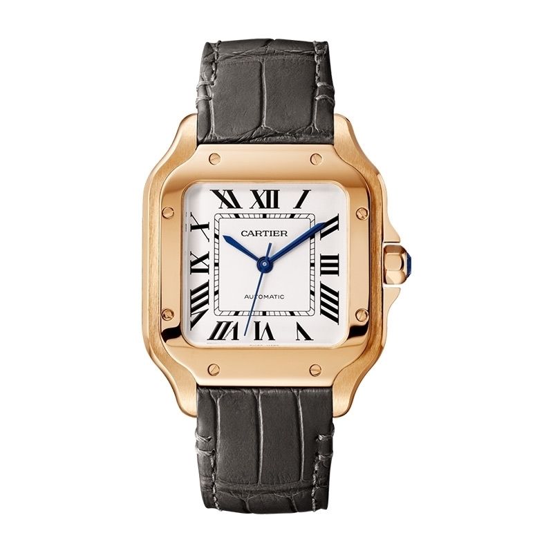 CARTIER Santos De Cartier Modello Medio, Oro Rosa 35,1  MM WGSA0031