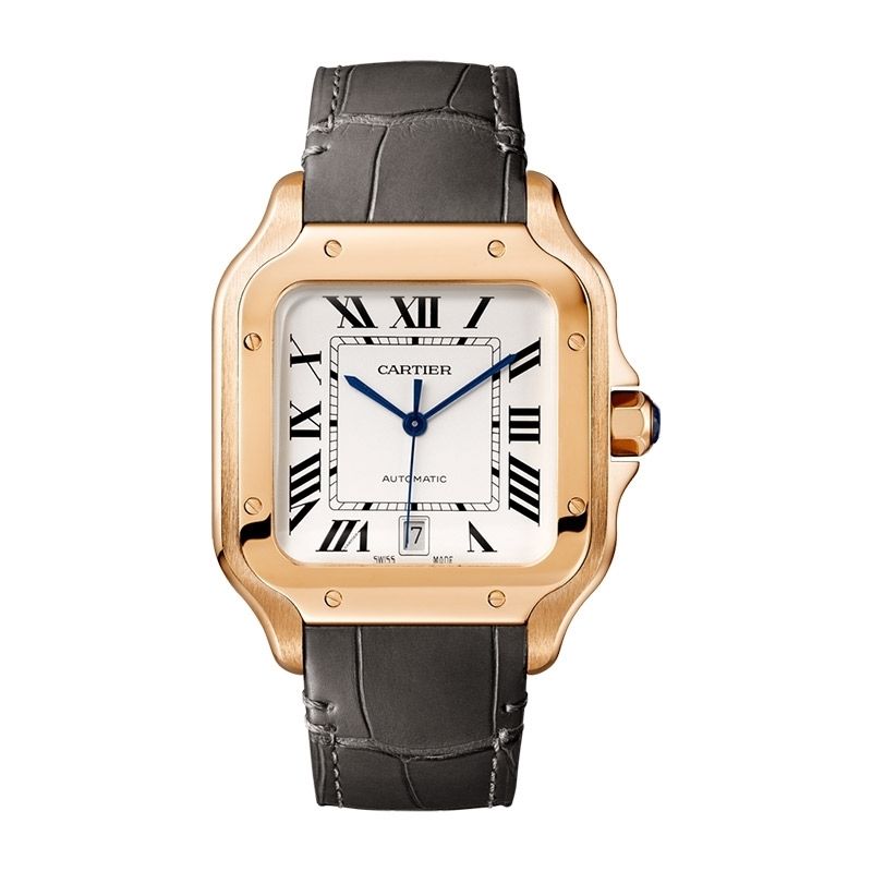 CARTIER Santos De Cartier Modello Grande, Oro Rosa 39,8 MM WGSA0018