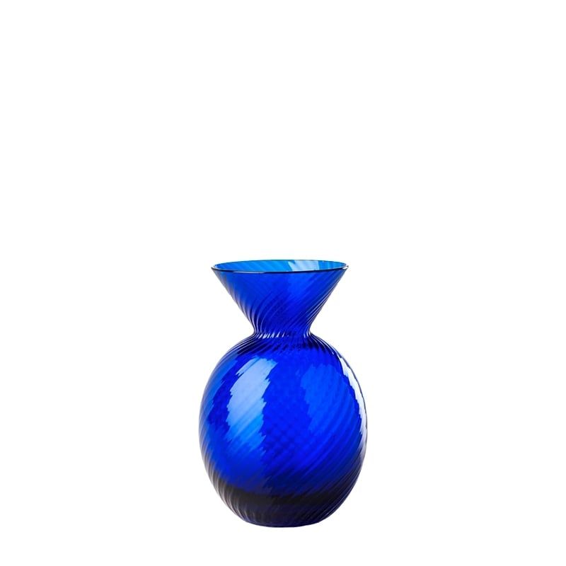 VENINI Vaso Gemme Zaffiro 8 CM X H 12 CM 100.34