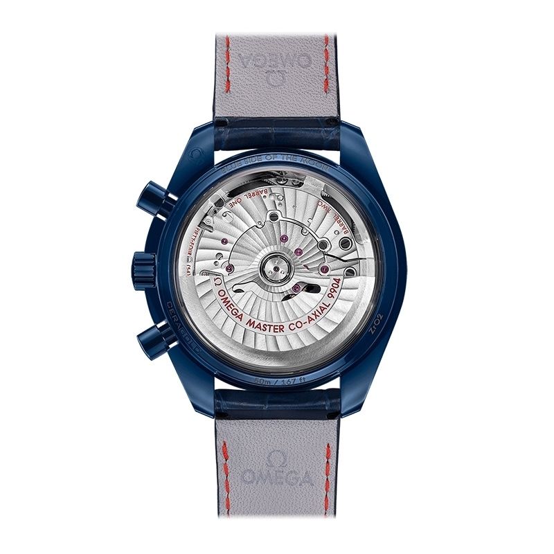 OMEGA Speedmaster Moonwatch Co-Axial Master Chronometer Moonphase Chronograph Blue Side Of The Moon 44,25 MM 304.93.44.52.03.002