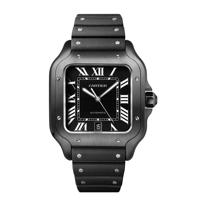 CARTIER Santos De Cartier Modello Grande, Acciaio 39.8 MM WSSA0039