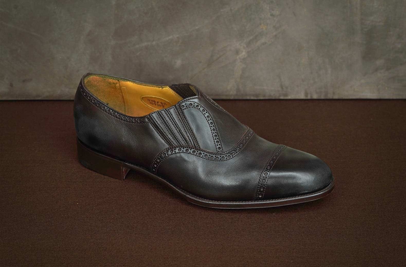 Edward Green Kibworth - Scarpa Con Elastici - Dark Brown Delapre  KIBWORTH