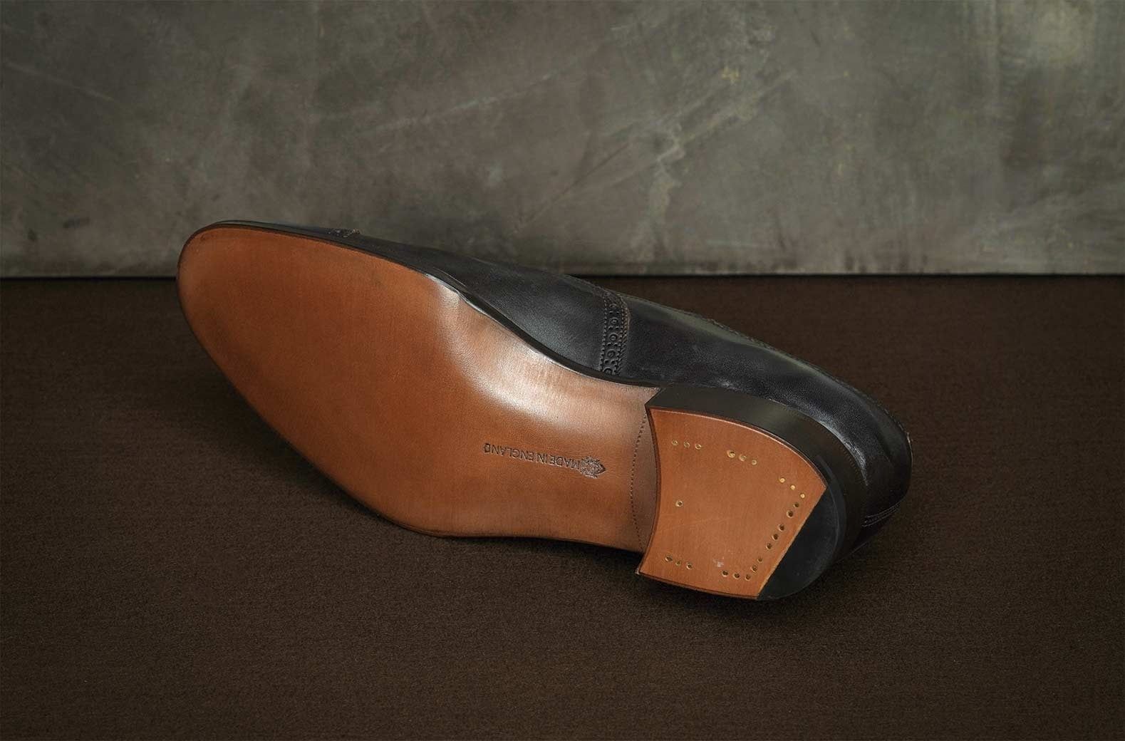 Edward Green Kibworth - Scarpa Con Elastici - Dark Brown Delapre  KIBWORTH