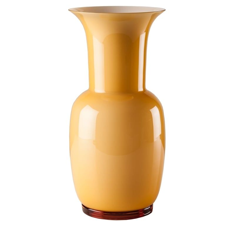 VENINI Vaso Opalino Ambra 20 CM – H 42 CM 706.24