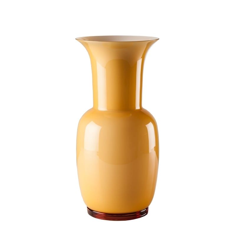 VENINI Vaso Opalino Ambra 17 CM - H 36 CM 706.22