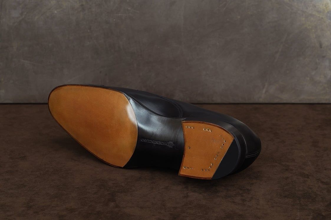 EDWARD GREEN Westminster - Doppia Fibbia - Black Delapre  WESTMINSTER