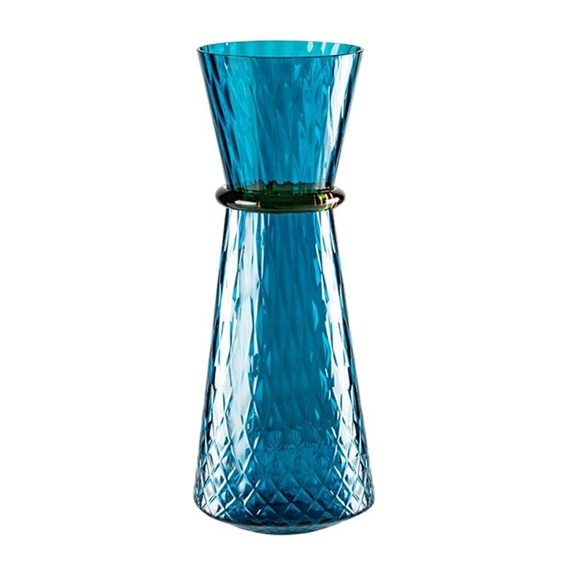 VENINI Vaso Tiara (Francesco Lucchese) Orizzonte/Ambra 19 CM X H 46 CM 706.66