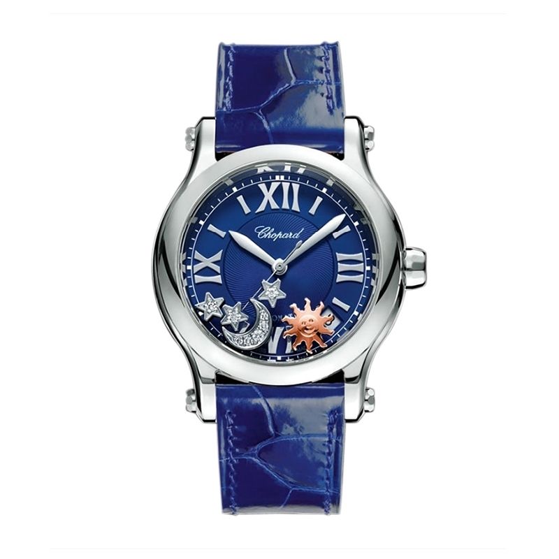 CHOPARD Happy Sport Sun, Moon And Stars Automatic 36 MM 278559-3011