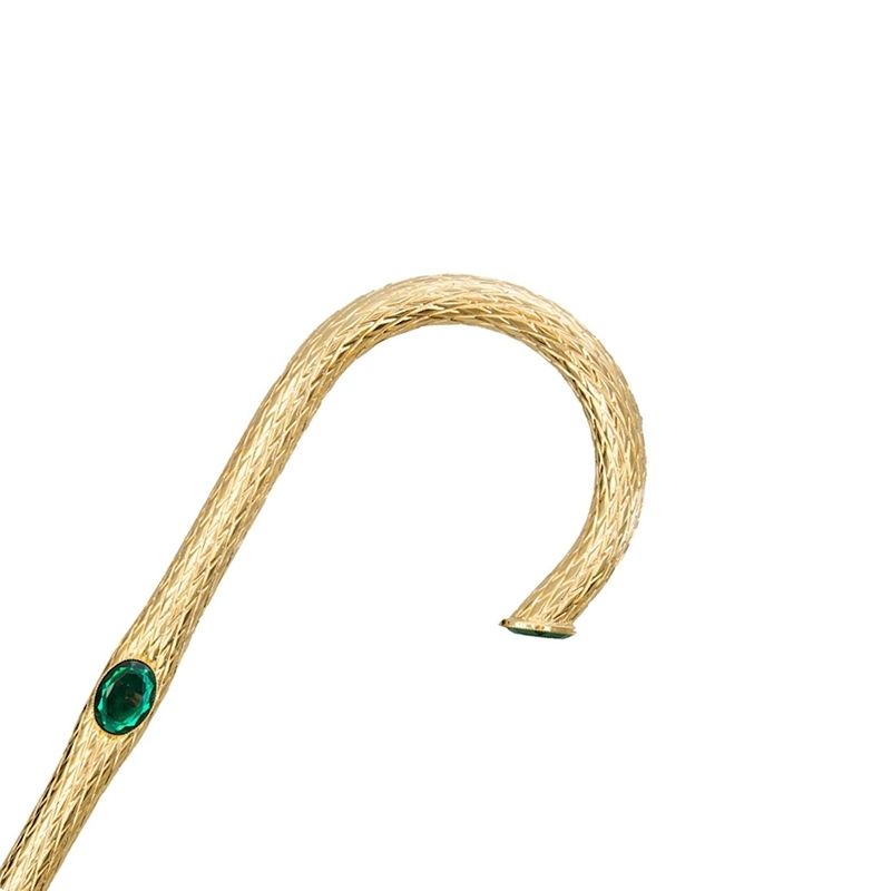 PASOTTI Ombrello Da Donna W Flower 189 Sfumato Verde Bosco Interno Tropicale Verde  189*21284/19*9E100/7*P5
