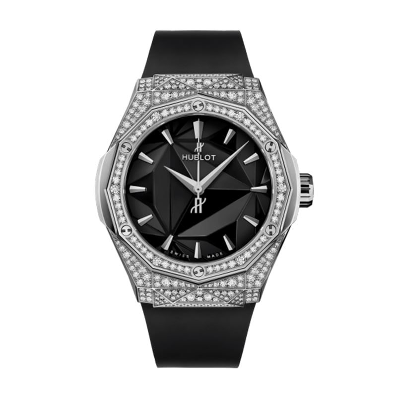 HUBLOT Classic Fusion Orlinski Titanium Pavé 40 MM 550.NS.1800.RX.1604.ORL19