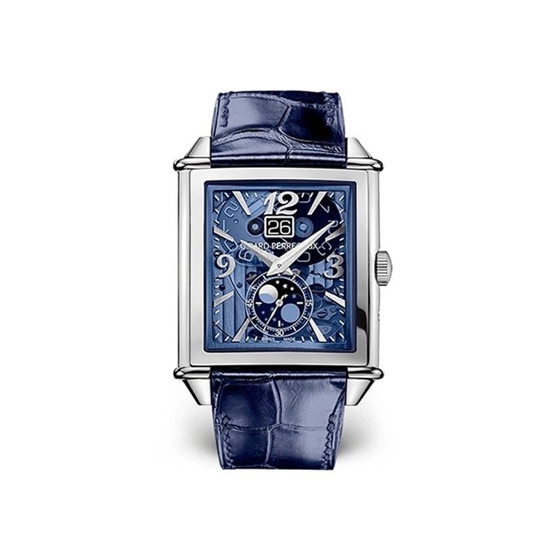 GIRARD PERREGAUX Vintage 1945 Xxl Large Date And Moon Phases 36 X 35 MM 25882-11-421-BB4A