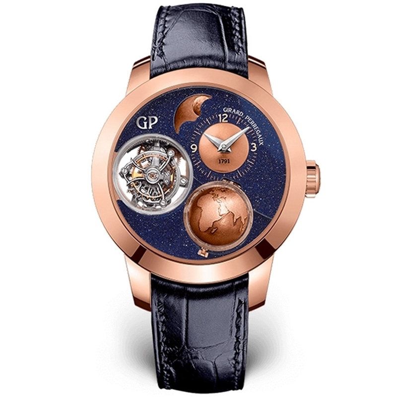 GIRARD PERREGAUX Bridges Planetarium Tri-Axial 48 MM 99290-52-451-BA4A