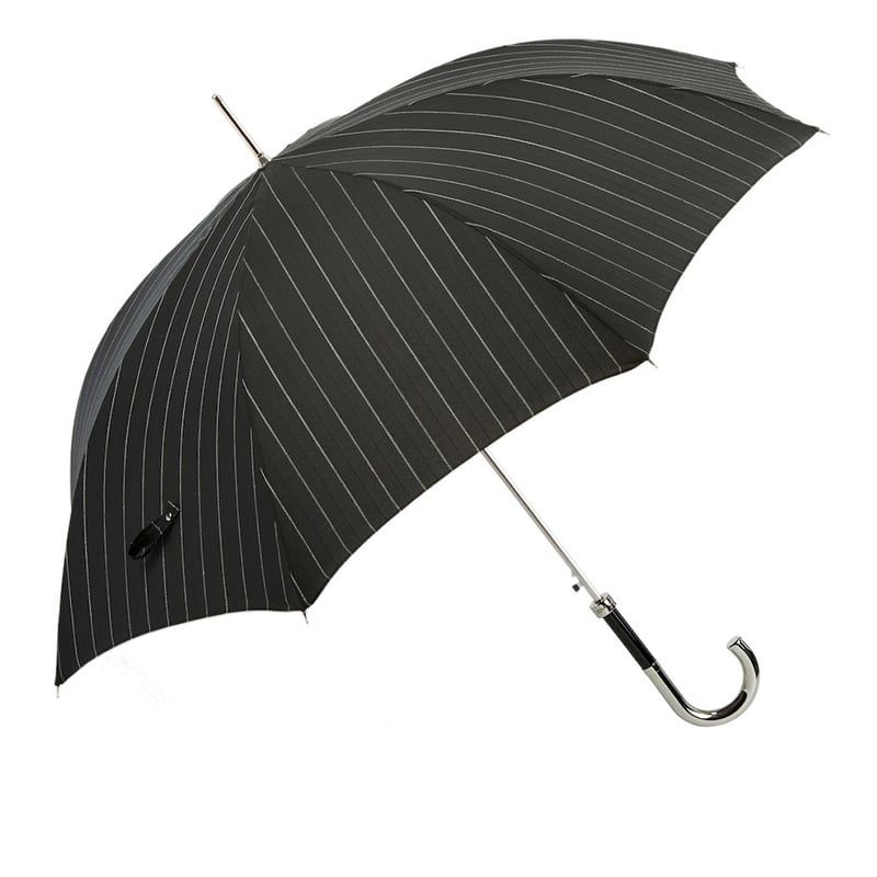 PASOTTI Ombrello Da Uomo Lux Nero Gessato  478*1094-1**M31