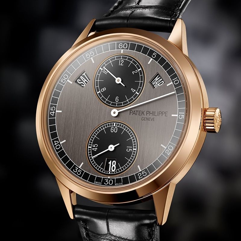 PATEK PHILIPPE Complicazioni "Calendario Annuale, Quadrante Stille Regolatore" 40,5 MM 5235/50R-001