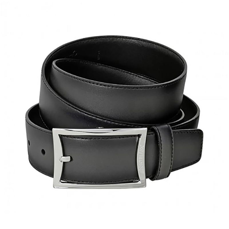 MONTBLANC Cintura in Pelle Nera  114431