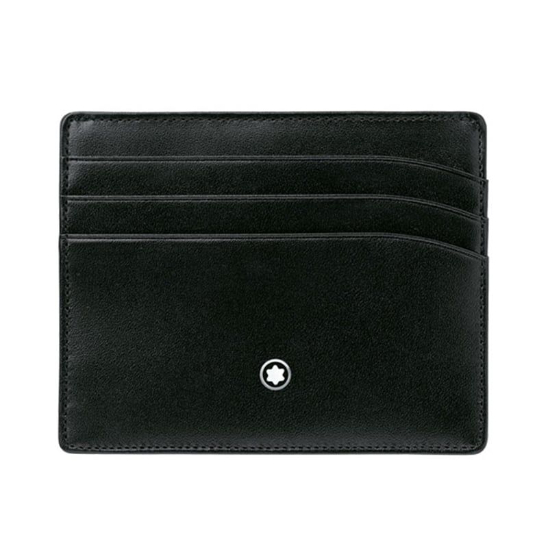 MONTBLANC Portacarte 6 Scomparti Meisterstück Nero  106653