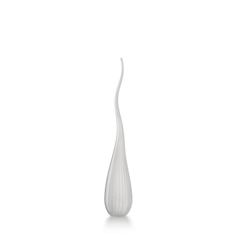 SALVIATI Vaso Aria Trasparente Satinato Medium H 63 CM / Ø 12 CM 3751