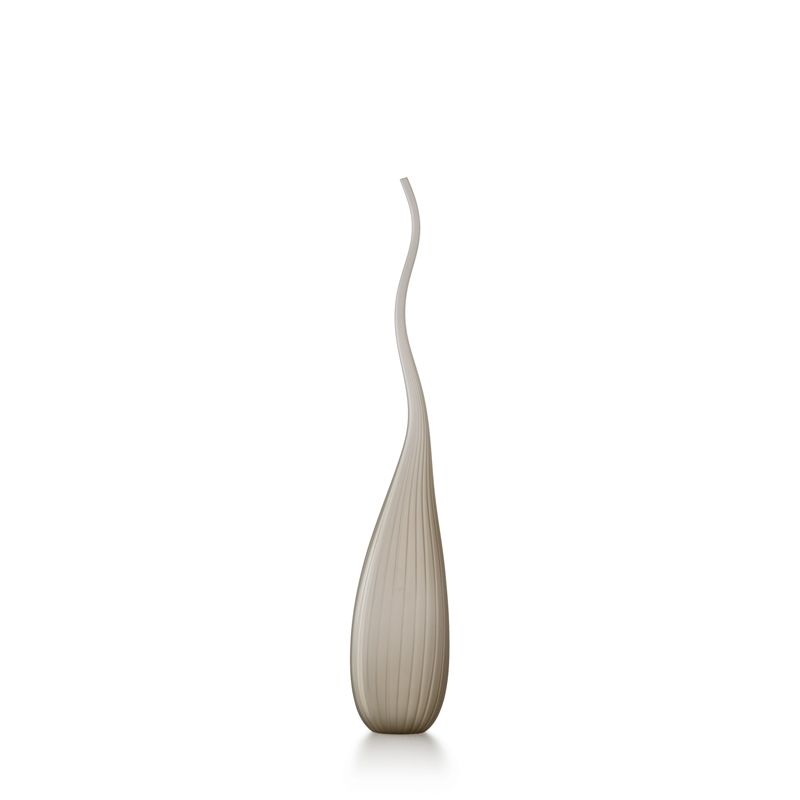 SALVIATI Vaso Aria Grigio Kaiser Satinato Medium H 63 CM / Ø 12 CM 3754