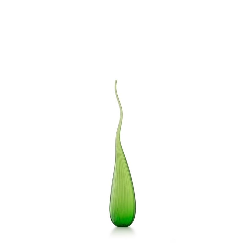 SALVIATI Vaso Aria Verde Erba Lucido Small H 55 CM / Ø 10 CM 3709