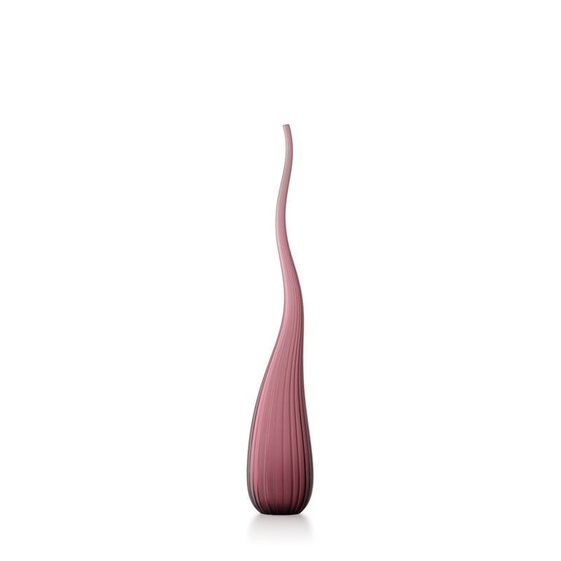 SALVIATI Vaso Aria Ametista Satinato Medium H 63 CM / Ø 12 CM 3748