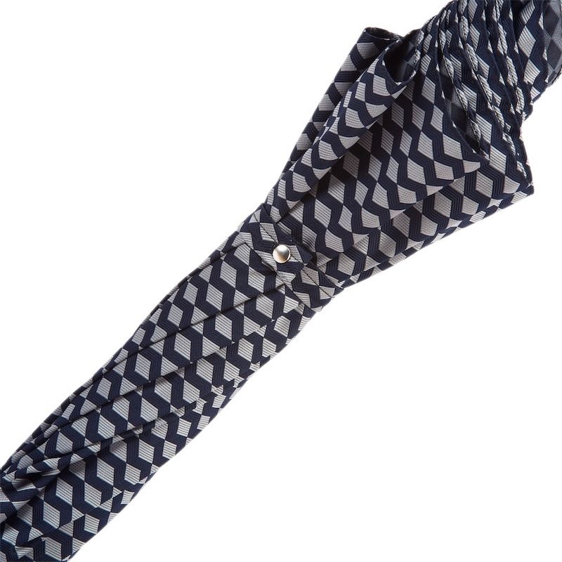 PASOTTI Ombrello Da Uomo Su Misura Blu/Grigio  478*ATENE/7**N48