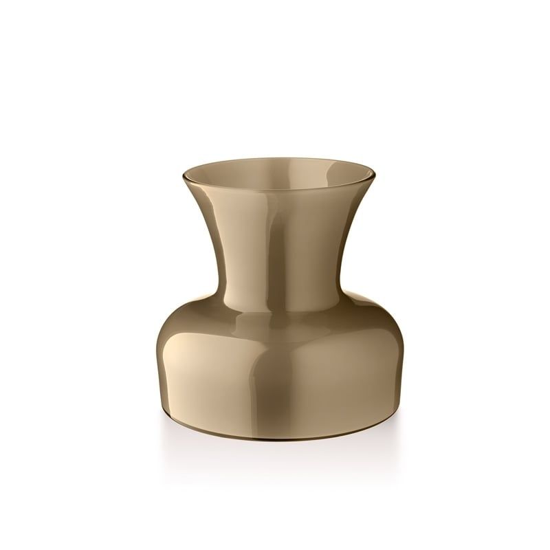 SALVIATI Vaso Profili Lily Grigio Talpa Large H 22 CM / Ø 24 CM 10132