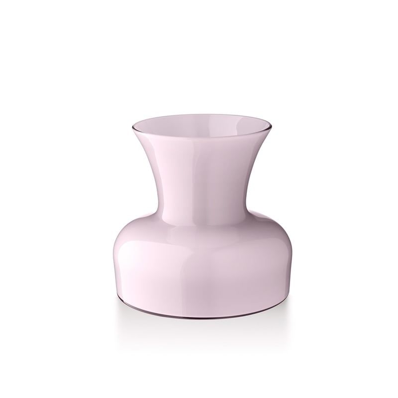 SALVIATI Vaso Profili Lily Rosa Conchiglia Large H 22 CM / Ø 24 CM 10122